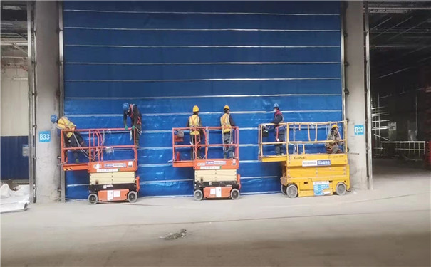 口字型防火防火卷簾門(mén)